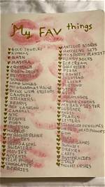 10 Cute List Ideas for Your Journal