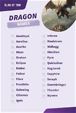 100+ Best Dragon Names for Boys and Girls That Are Awesome
