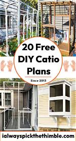 11 Diy Catio Plans You Can Build Today (With Pictures) | Pangovet
