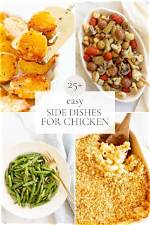 13 Light & Healthy Side Dishes for Chicken to Include in Your Diet