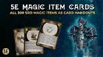 160+ Unique Fan-Made Magic Items with Fluff for Creative Uses of "Identify". ..