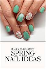 18 Short Green Nail Ideas for Spring and Beyond