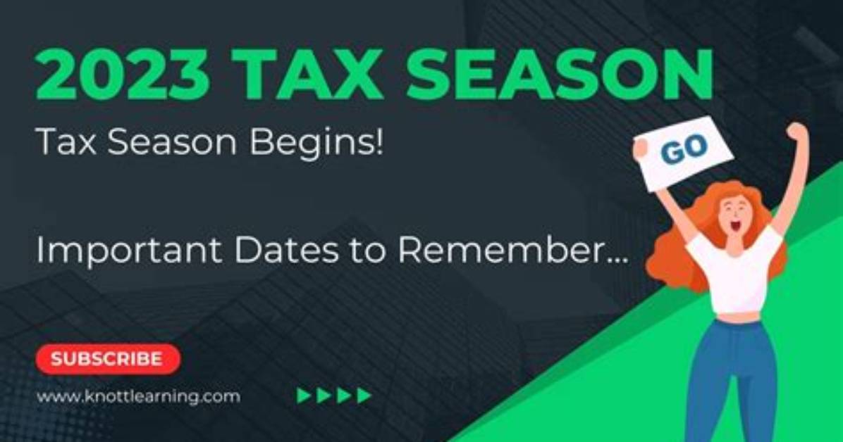2023 Tax Filing Season Begins | Revenue