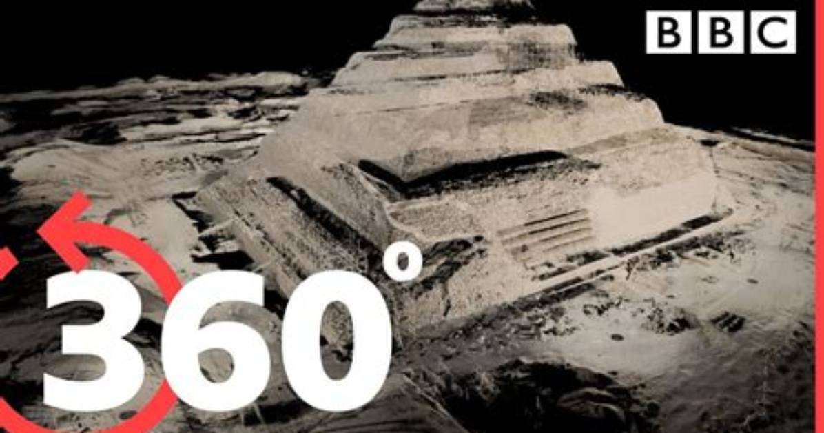 360° Travel Inside the Great Pyramid of Giza