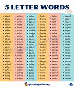 5 Letter Words Starting with Ac