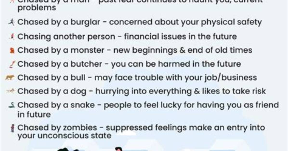5 Meanings of Dreaming About Being Chased