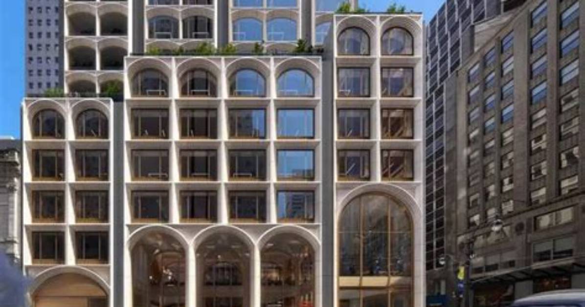 520 Fifth Avenue: Arched Windows and Cascading Terraces Define Spiraling Supertall by Kpf
