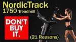 7 Reasons to/Not to Buy Nordictrack Commercial 9.9 Elliptical