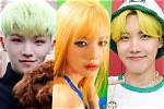 8 K-Pop Idols Who Have Rocked Hair with Highlighter Yellow Hues