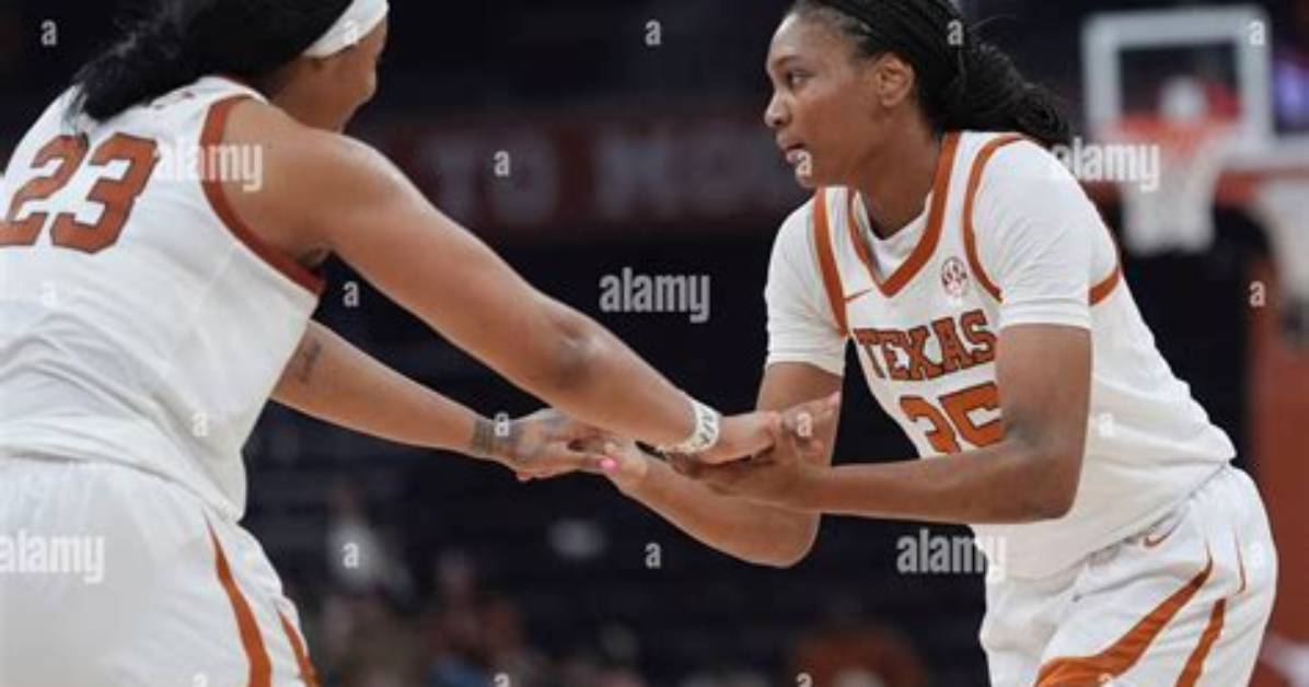 Aaliyah Moore and Madison Booker Score 18 Each to Lift No. 10 Texas over Texas Tech 74-47