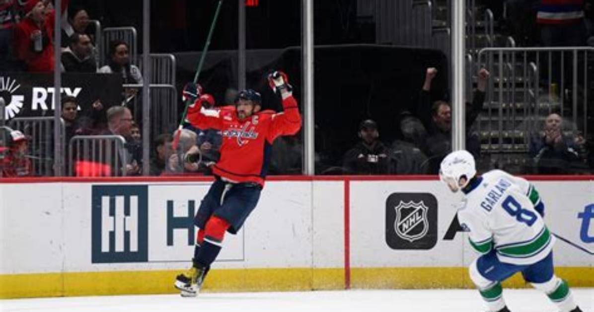Alex Ovechkin Is on His Longest Goal-Scoring Streak in Year's. Talk of the Gretzky Record Is Back