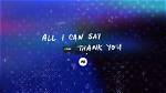 All I Can Say (Thankyou) by Planetshakers