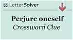 Allow Oneself the Pleasure Crossword Clue