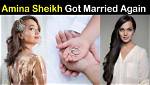 Amina Sheikh Shared the News of Her Second Wedding
