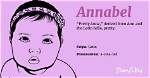 Annabel Meaning in English, Annabel Baby Name Origin Gender Meaning Pronunciation