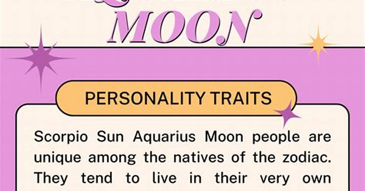 Aquarius Sun with Aquarius Moon and Scorpio Rising — Truly Divine