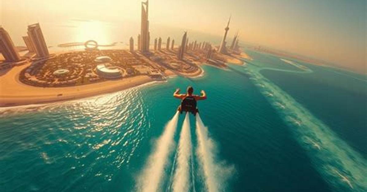 Aquatic Jetpack Propels You 30-Ft. Above Water