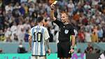 Argentina Players on Yellow Cards at the Fifa World Cup