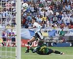 Ariel Ortega Scores Memorable Goal for Argentina in 1998 Win Against Republic of Ireland