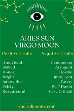 Aries Sun with Taurus Moon and Virgo Rising — Truly Divine