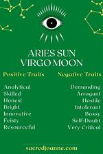 Aries Sun with Virgo Moon and Cancer Rising — Truly Divine