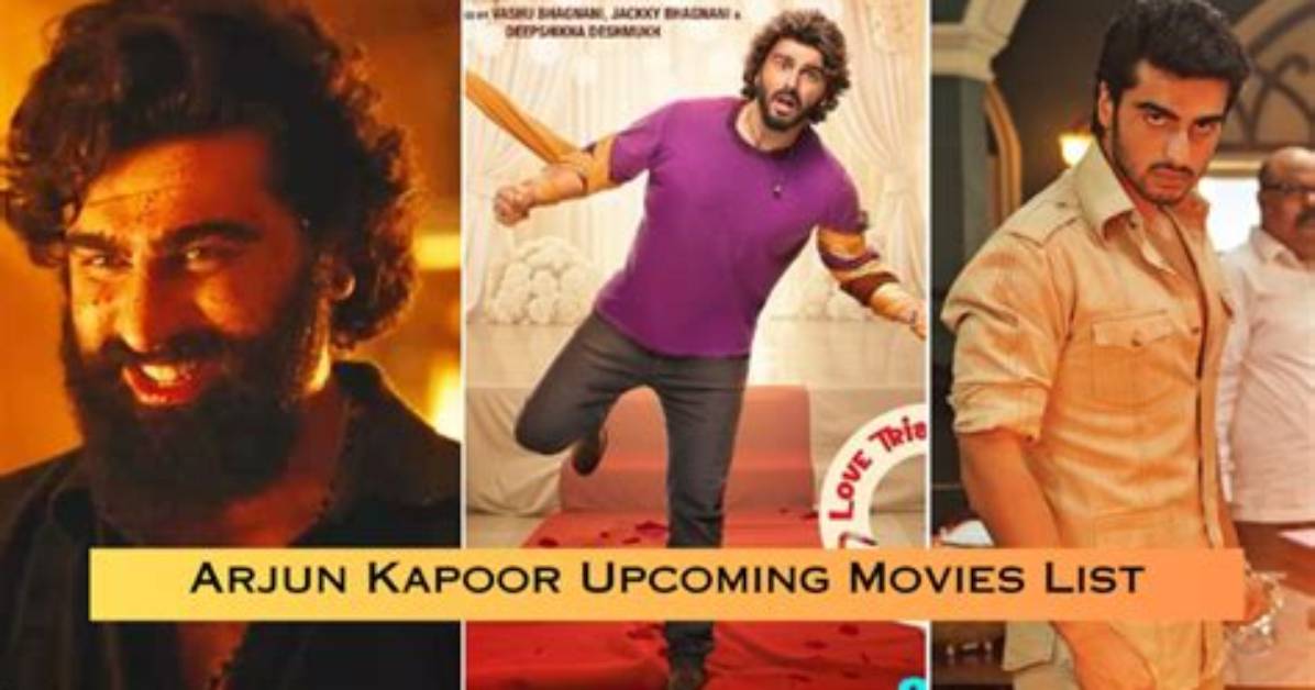 Arjun Kapoor on How His Upcoming Films Will Showcase His Talent in a New Light