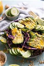 Avocado-Salad-with-Carrot-Ginger-Dressing