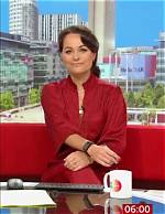 Bbc Breakfast's Victoria Valentine Dazzles Fans with Eye-Popping Outfit in Rare Behind-the-Scenes Vid