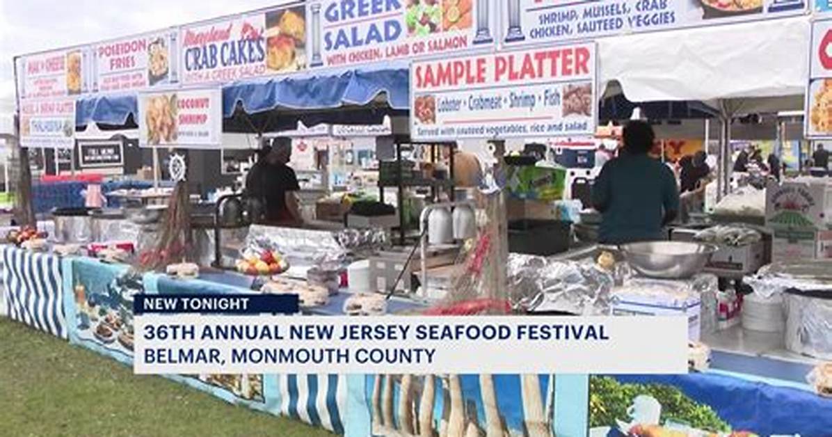 Belmar Seafood Festival | a Coastal Gastronomic Extravaganza
