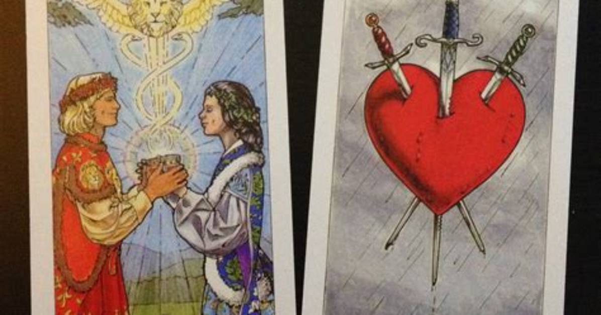 Beltane Tarot Blog Hop - Union of Opposites -