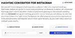 Best Free Hashtag Generators for Instagram, Tiktok & Twitter