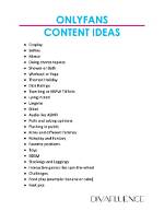 Best Onlyfans Content Ideas for Beginners [2023]-Myfavcelebs