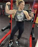 Beth Phoenix Posts Angry Gym Selfie in Sports Bra
