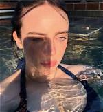 Billie Eilish in Bathing Suit Shares a Swimming Selfie — Celebwell