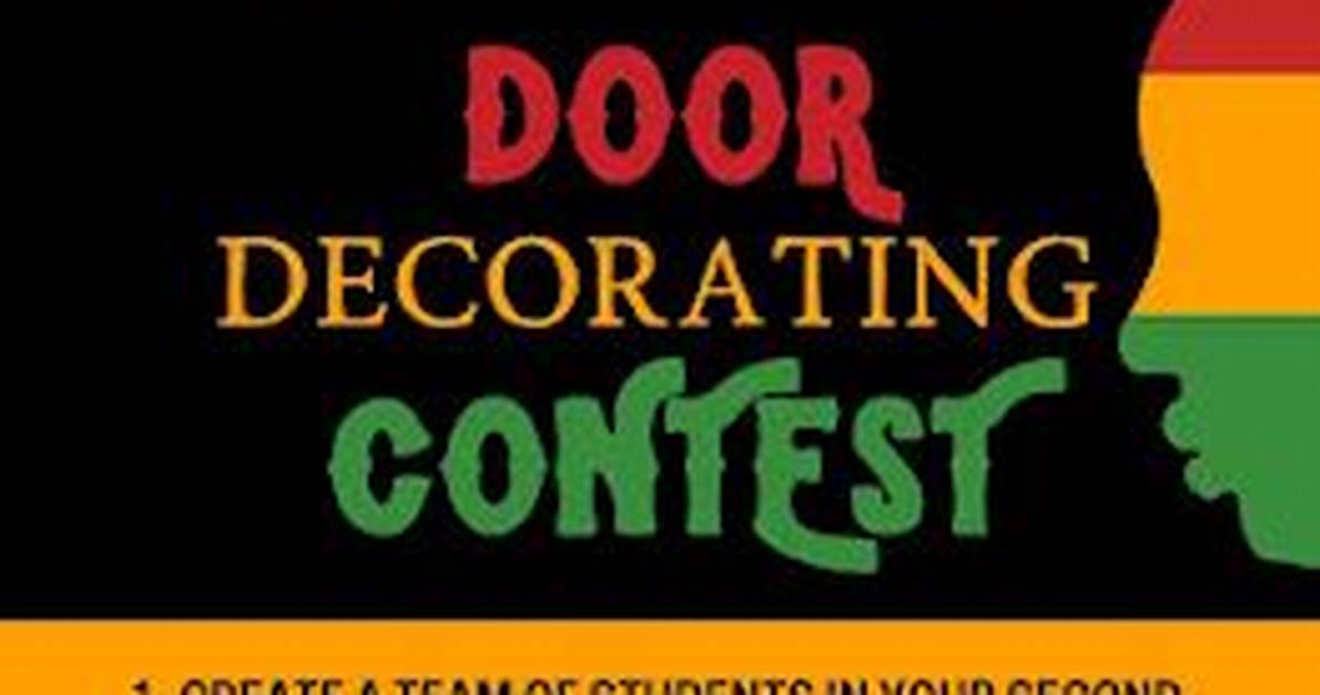 Black History Month Door Decorating Contest | Unveiling the Rich Tapestry