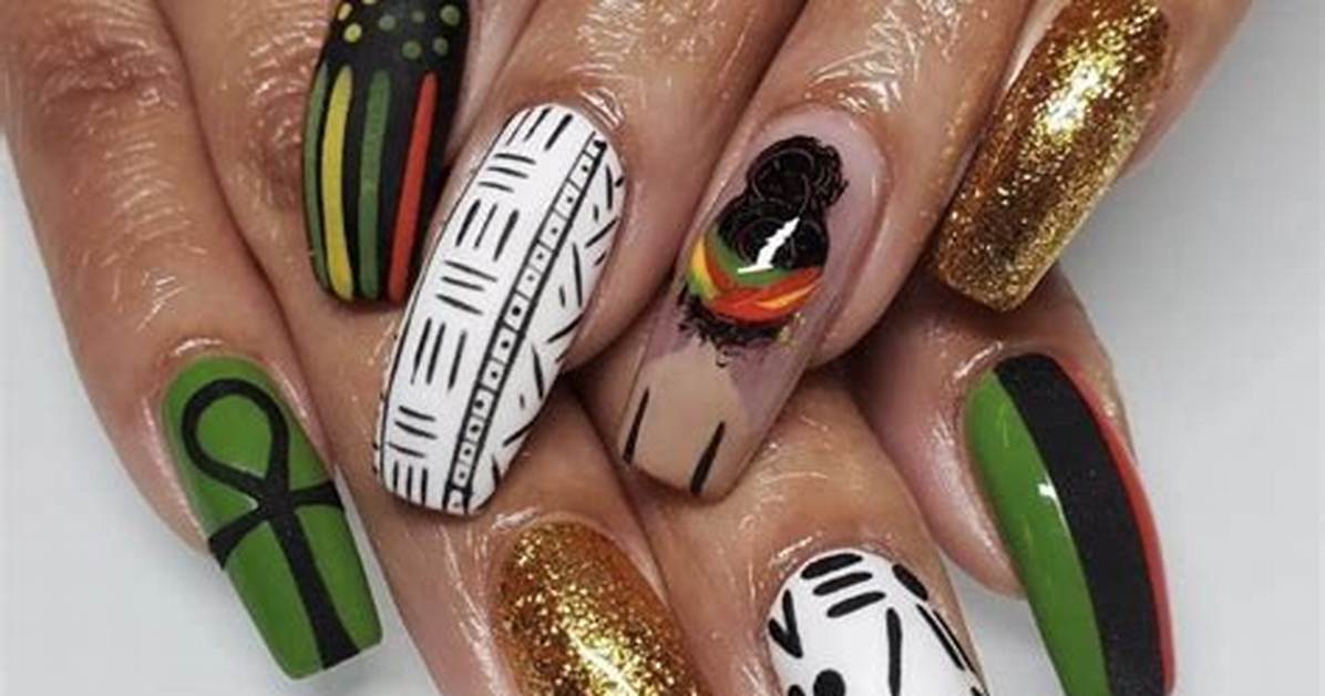 Black History Nail Designs | a Cultural Tapestry on Your Fingertips