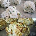 Blue Cheese Scallion Drop Biscuits