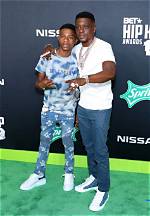 Boosie and Son Tootie Raww Attend Bet Hip Hop Awards