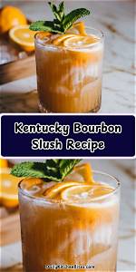 Bourbon Slush Punch