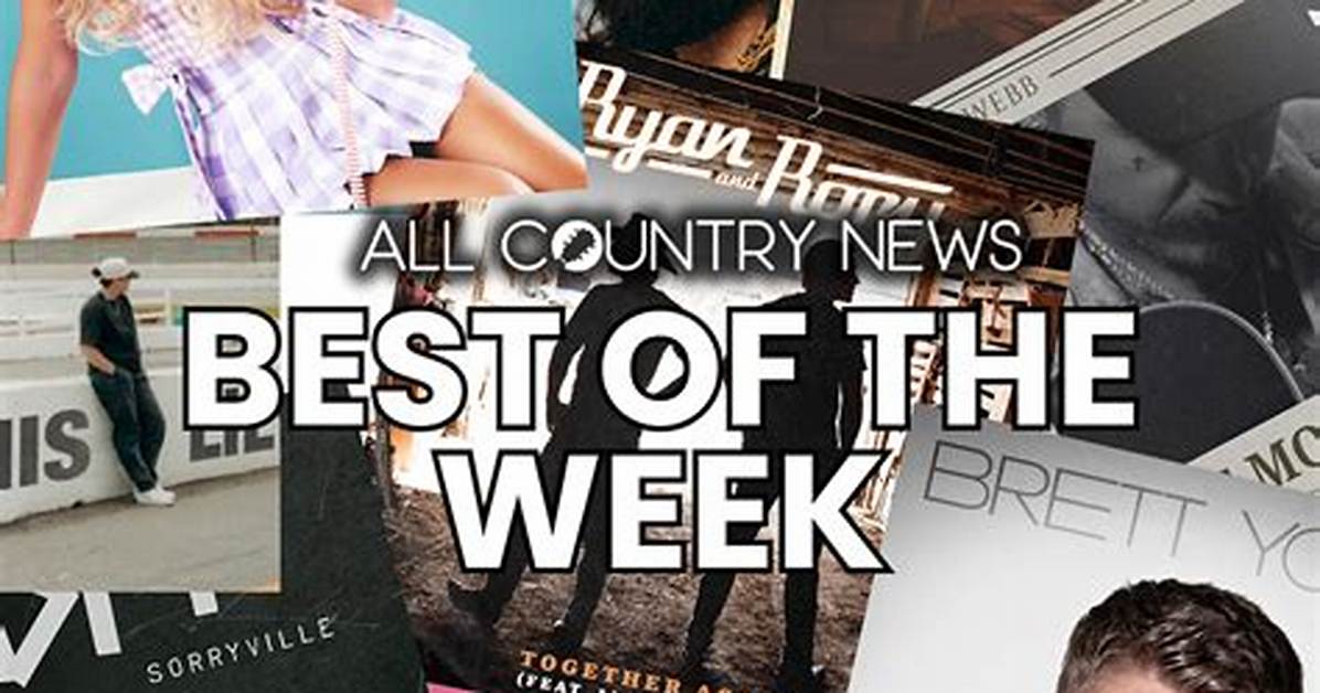 Brand New Singles from Brett Young, Megan Moroney, Parker Mccollum, Corey Kent and More – Celeb Secrets Country