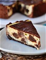 Brownie Mosaic Cheesecake