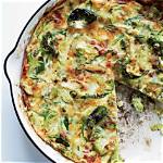 Brussels Sprout and Bacon Frittata