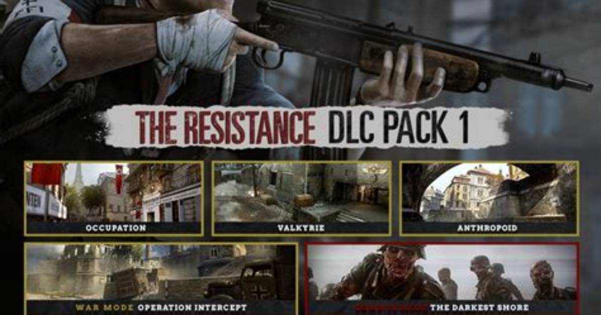 Call of Duty Ww2 the Resistance Dlc Pack Adds 3 Maps, New Nazi Zombies and a New War Mode Mission