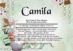 Camila Meaning in English, Camila Baby Name Origin Gender Meaning Pronunciation