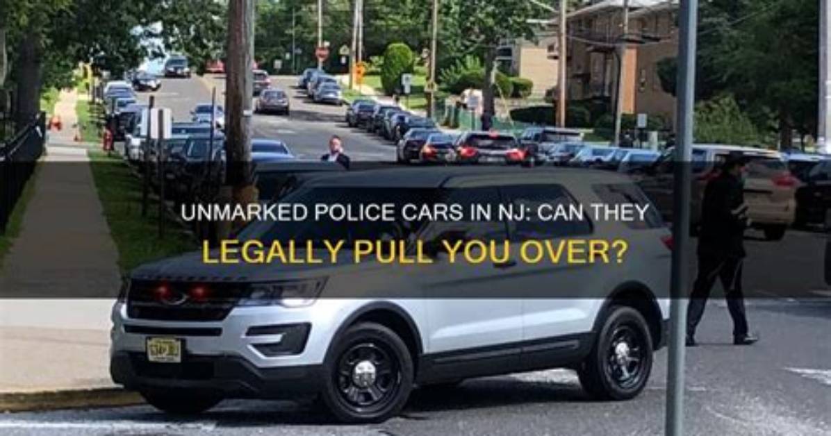 Can Unmarked Police Cars Pull You over in Michigan