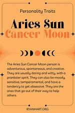 Cancer Sun with Aries Moon and Aries Rising — Truly Divine