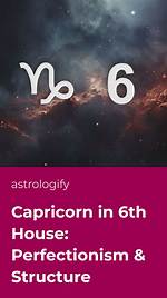 Capricorn Moon in the 6Th House — Truly Divine