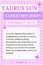 Capricorn Sun with Taurus Moon and Taurus Rising — Truly Divine