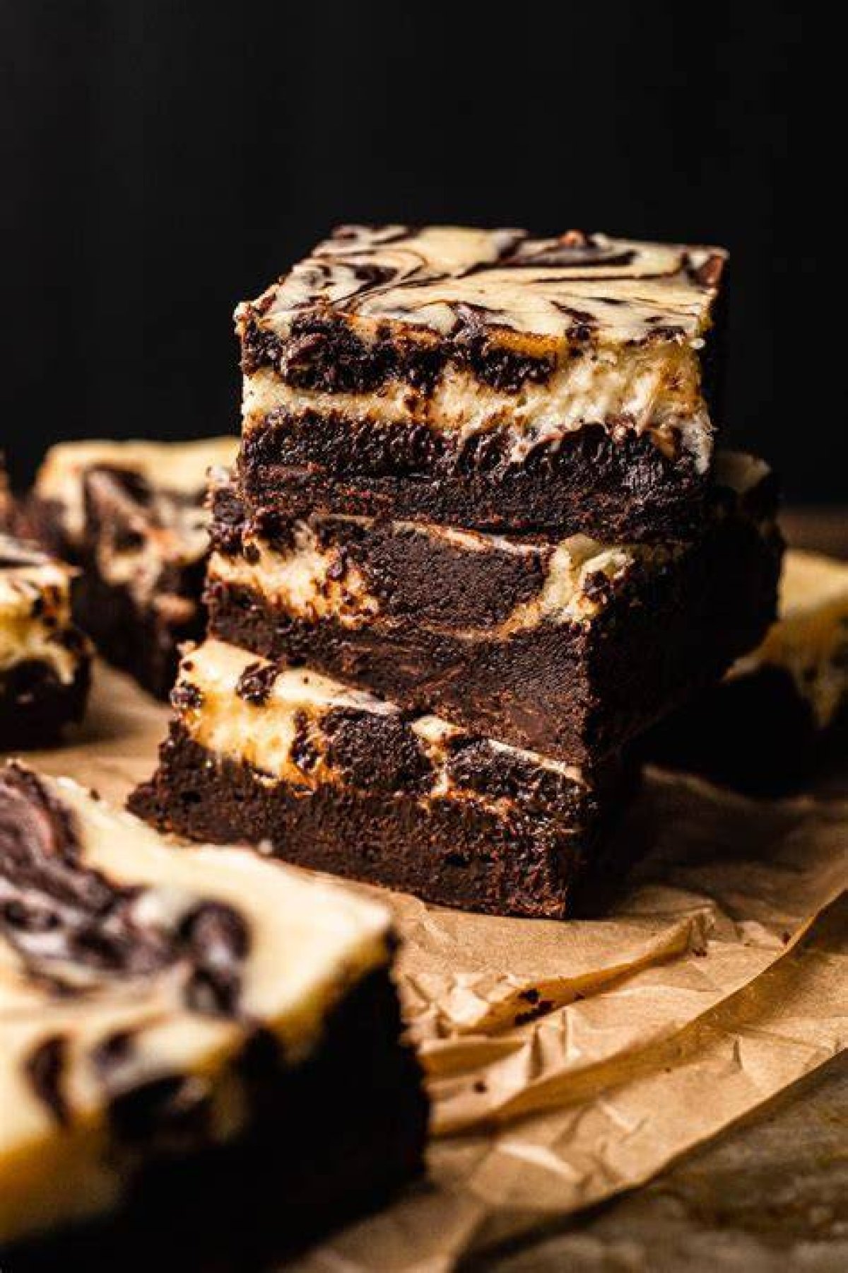 Cheesecake-Marbled Brownies