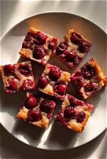 Cherry Brown Butter Bars